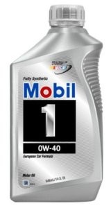Моторное масло Mobil 1 0W-40 0,946л