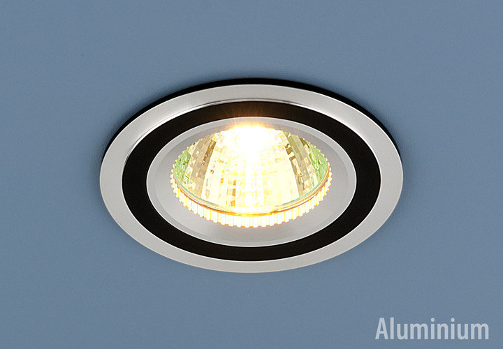 Алюминиевый точечный светильник 5305 MR16 CH/BK хром/черный - фото 1 - id-p62472633