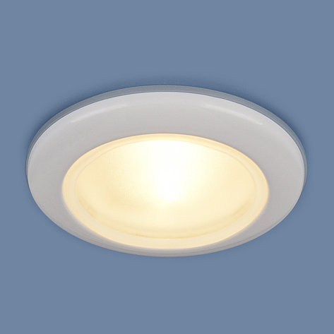 Точечный пылевлагозащищенный светильник 1080 MR16 WH белый, фото 2