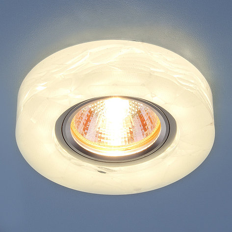 Точечный светильник с LED подсветкой 6062 MR16 WH белый, фото 2