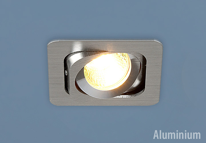 Алюминиевый точечный светильник 1021/1 CH (хром) - фото 1 - id-p62473003