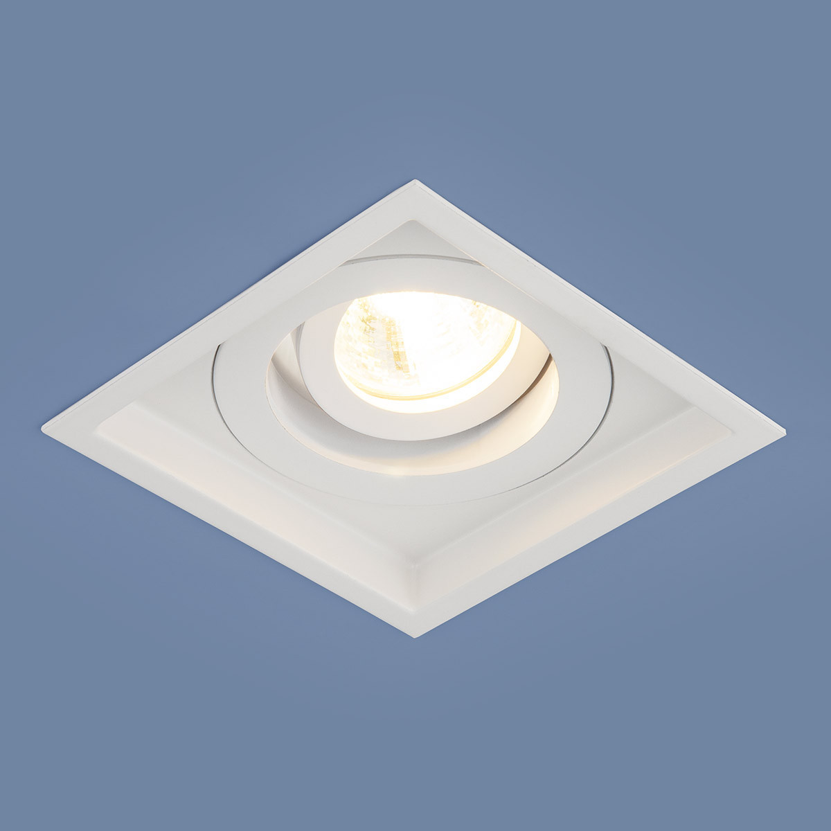 Алюминиевый точечный светильник 1071/1 MR16 WH белый - фото 1 - id-p62473020