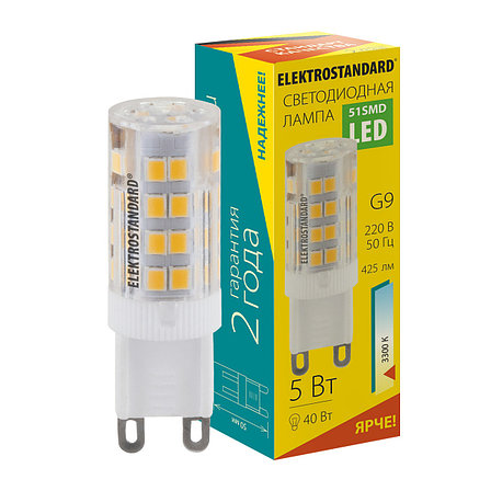 Лампа светодиодная G9 LED 5W 220V 4200K, фото 2