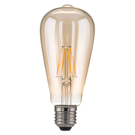 Лампа светодиодная Filament Classic FD 6W 3300K E27, фото 2