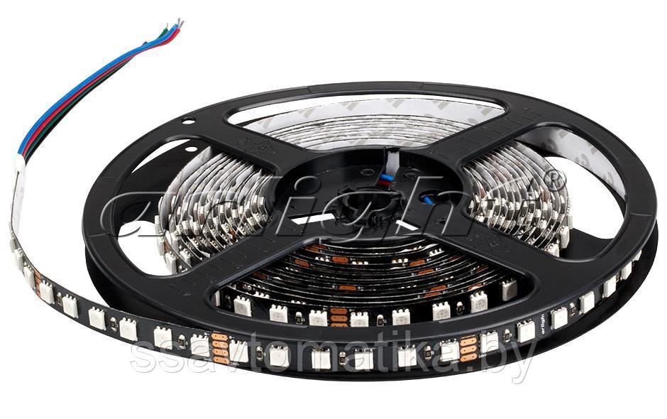 Светодиодные ленты RT 2-5000 24V RGB 3X (5060, 84/420 LED, BLACK) - фото 1 - id-p62484124