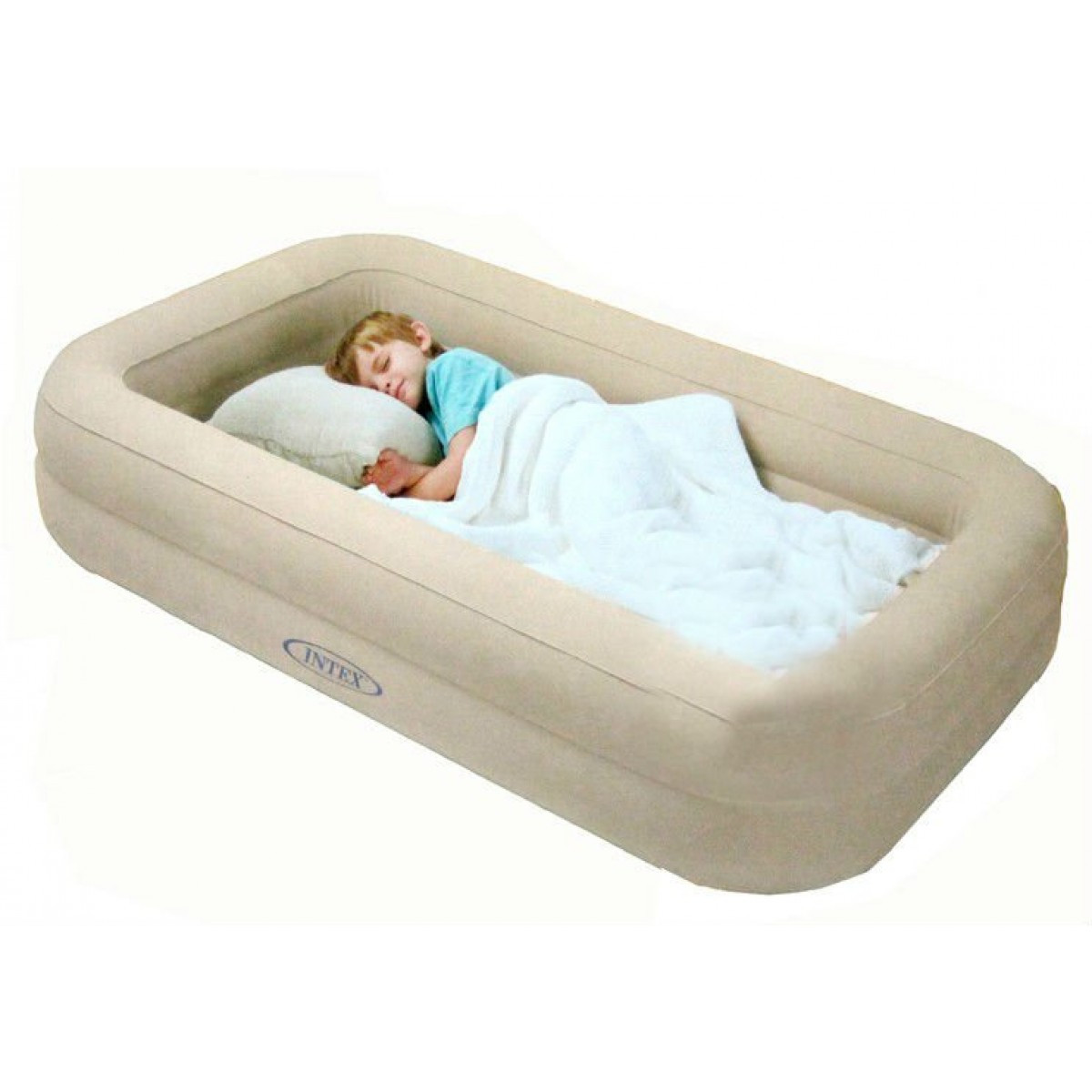 Детская туристическая кровать (с насосом) INTEX KIDS TRAVEL 66810NP - фото 5 - id-p62485897