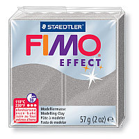 Пластика - полимерная глина FIMO Effect 57г перламутровый светло-серебристый (8020-817)