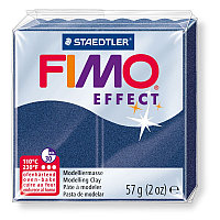 Пластика - полимерная глина FIMO Effect 57г голубой сапфир, металлик (8020-38)