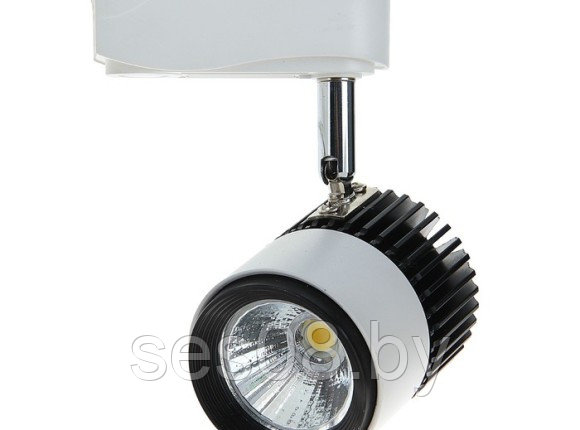 Трековый светильник LED 9W, 720Lm, 6400K, SL-902WB черно-белый