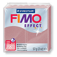Пластика - полимерная глина FIMO Effect 57г перламутровая роза (8020-207)