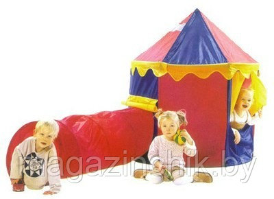 Детская игровая палатка "Шатер" с тоннелем LF-8712 - фото 1 - id-p2583077