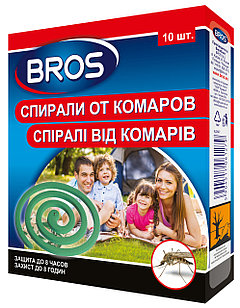Спирали от комаров (10 шт) BROS