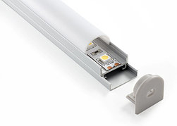 Потолочный алюминиевый профиль для светодиодной ленты, oval LL-2-ALP005