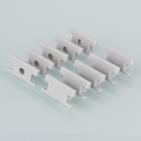 ZLL-2-ALP002 Заглушки для встраиваемого напольного алюм.профиля для LED ленты (8mm) (компл.10 пар), фото 2
