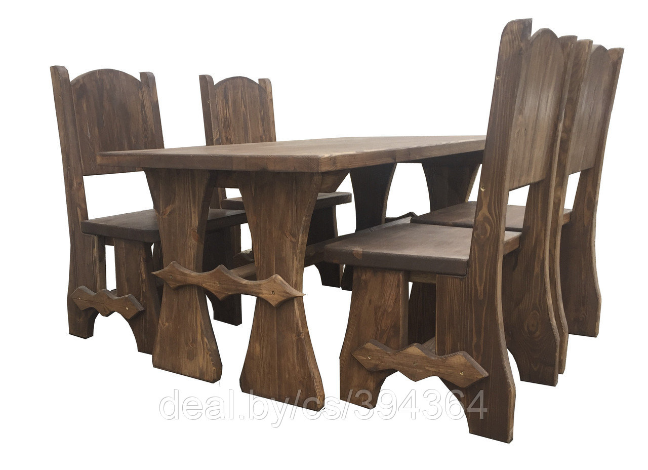 Комплект садовой мебели: стол, кресла; Reking Викинг-2