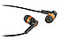 Проводная гарнитура для смартфонов Defender Pulse 420 черный + оранжевый, вставки, фото 2