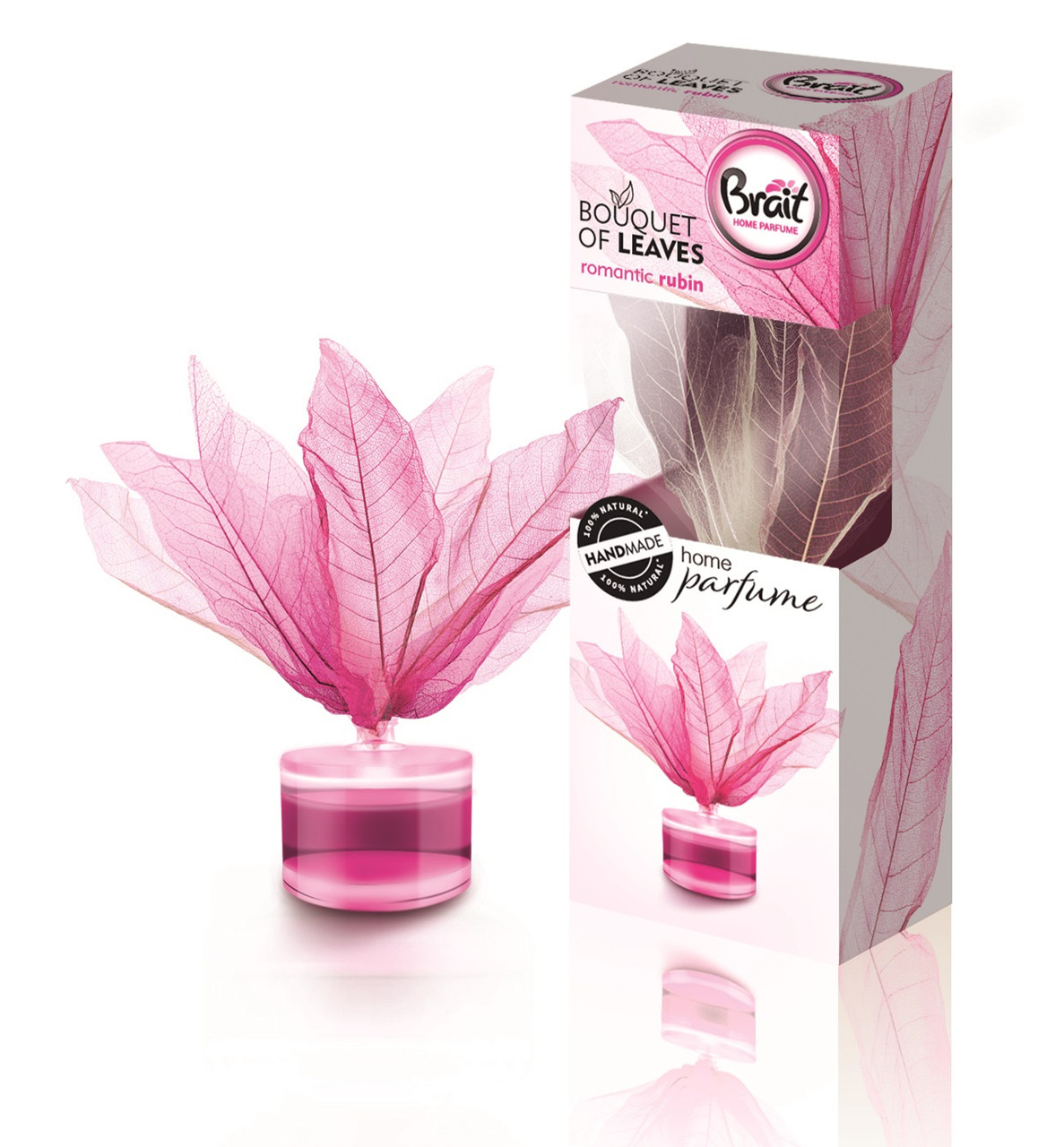 Освежитель воздуха BOUQIET OF LEAVES "ROMANTIC RUBY" (50 мл) BRAIT