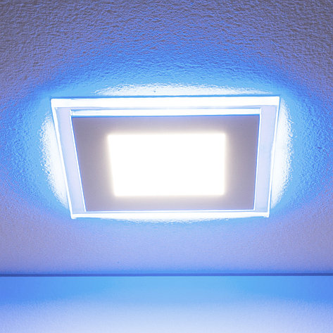 Встраиваемый потолочный светодиодный светильник DLKS160 12W 4200K Blue, фото 2