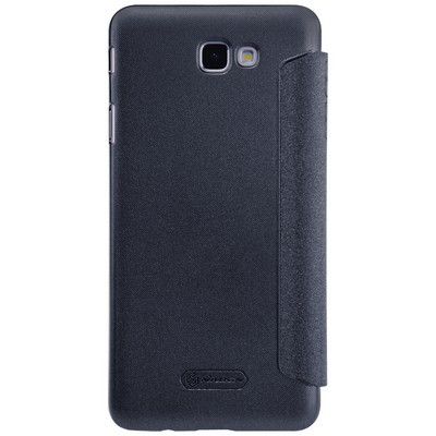 Полиуретановый чехол книга Nillkin Sparkle Leather Case Black для Samsung J7 Prime - фото 2 - id-p62536111