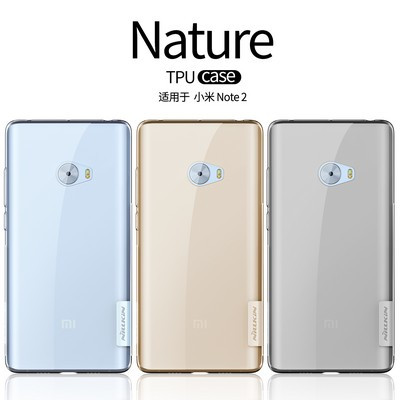 Силиконовый чехол Nillkin Nature TPU Case White для Xiaomi Mi Note 2 - фото 4 - id-p62536161