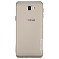 Силиконовый чехол Nillkin Nature TPU Case Grey для Samsung J7 Prime