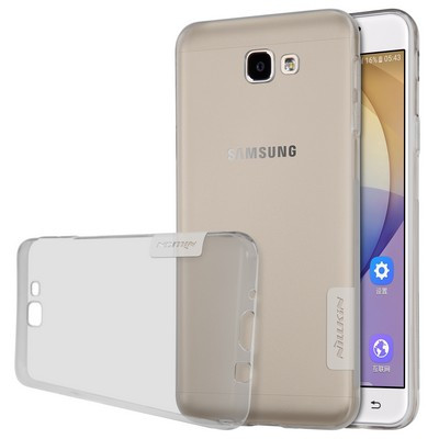 Силиконовый чехол Nillkin Nature TPU Case Grey для Samsung J7 Prime - фото 3 - id-p62536166