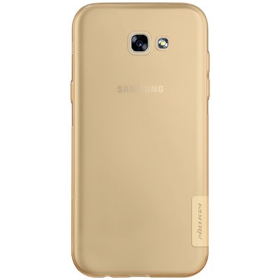 Силиконовый чехол Nillkin Nature TPU Case Brown для Samsung A720F Galaxy A7 (2017) - фото 1 - id-p62536169