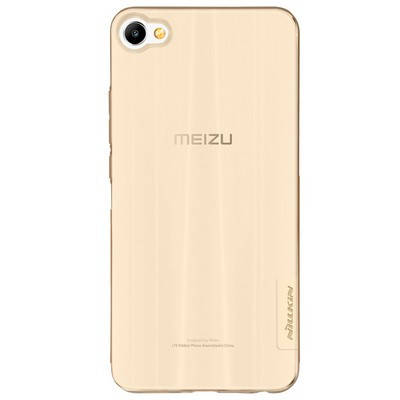 Силиконовый чехол Nillkin Nature TPU Case Brown для Meizu M3X - фото 1 - id-p62536175