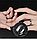 Парные кольца для влюбленных "Неразлучная пара 127" с гравировкой "Бесконечная любовь", фото 2