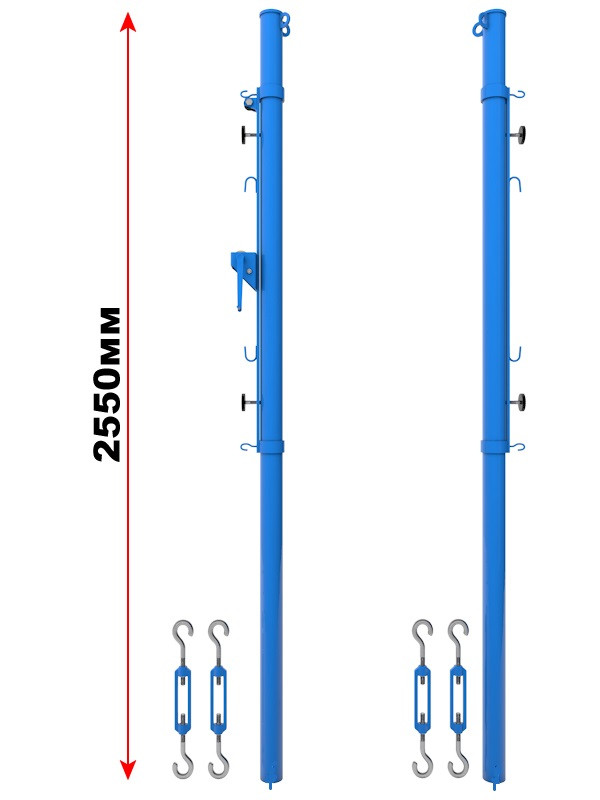 Стойки волейбольные на растяжках - фото 3 - id-p22079161
