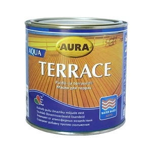 Aura Terrace Aqua б/цв (масло для террас) 0,7 л - фото 1 - id-p62564863