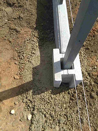 Установка сборных бетонных фундаментов 21