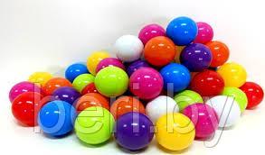Шарики, мячики для сухого бассейна 02-414, 100 шт, диаметр 6 см - фото 2 - id-p62577542