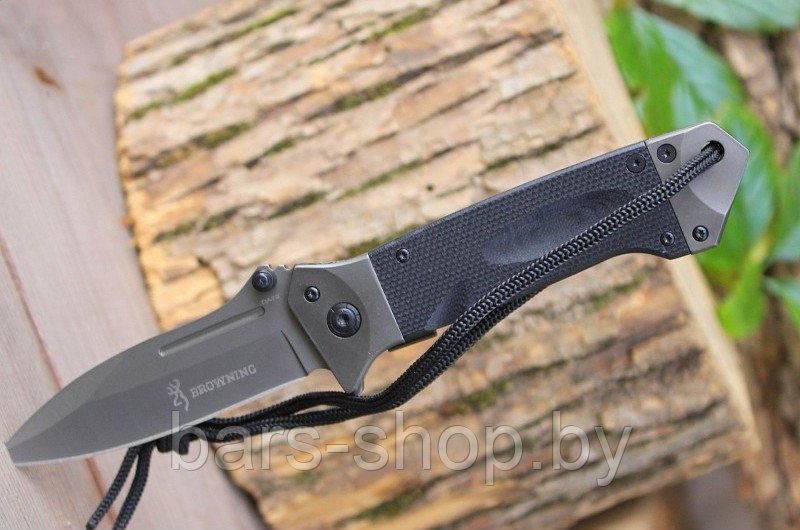 Нож складной тактический Browning DA 73 black