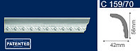 Плинтус потолочный C159/70 подходит для натяжного потолка