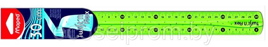 Линейка 30см "Twist n Trace" неломающаяся - фото 1 - id-p62588711