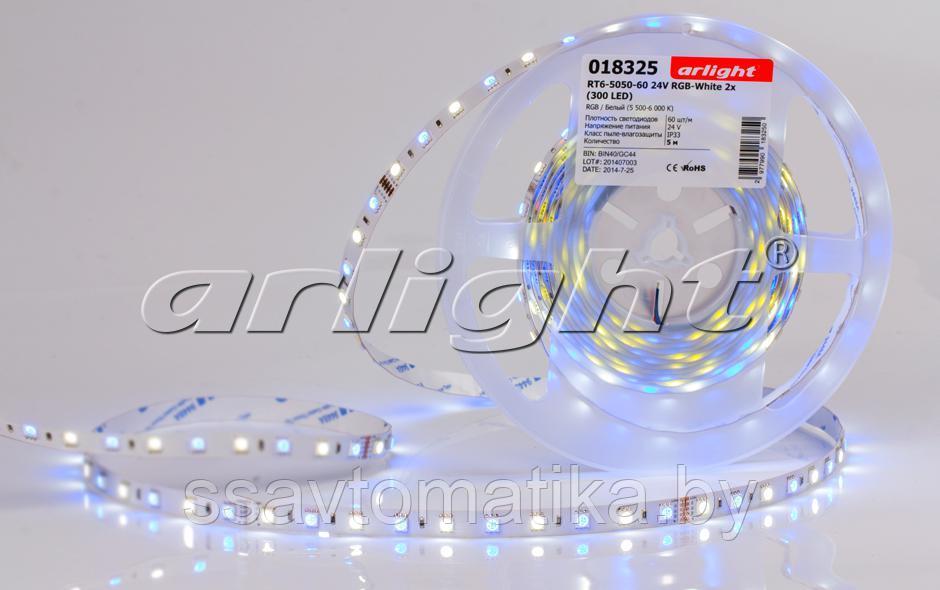Светодиодные ленты RT6-5050-60 24V RGB-White 2x (300 LED) - фото 3 - id-p62592405