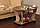 Журнальный стол Сатурн М-05 венге/вудлайн кремовый, фото 2