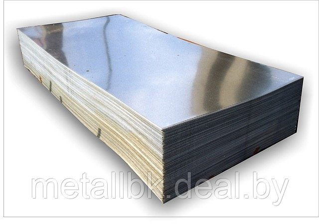 Листовая сталь оцинкованная 0,5мм, листовой метал 0,5 сталь 08пс, лист стальной оцинкованный 0,5х1250х2500