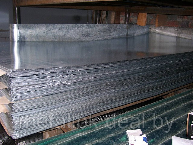 Листовой метал 0,55 сталь 08пс, Листовая сталь оцинкованная 0,55мм, лист стальной оцинкованный 0,55х1250х2500 - фото 3 - id-p74230708