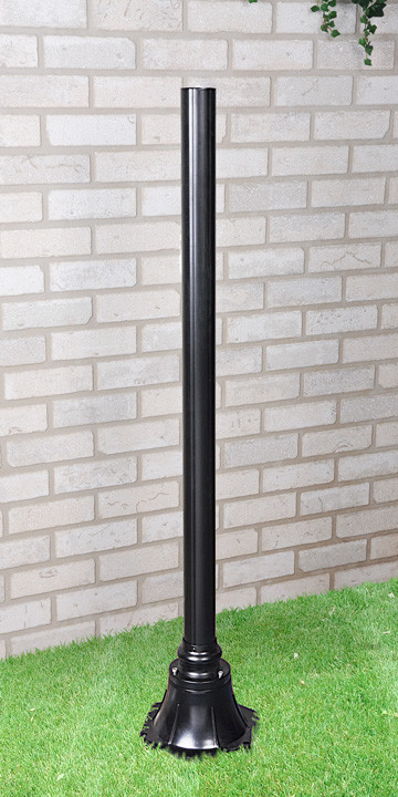 Столб для светильника Type-F черный