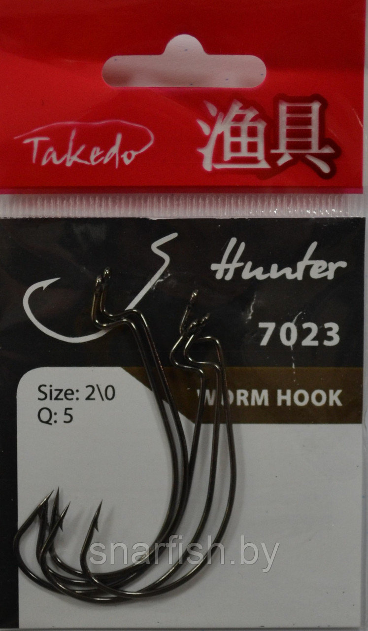 Офсетные крючки Takedo в ассортименте - фото 2 - id-p62602022