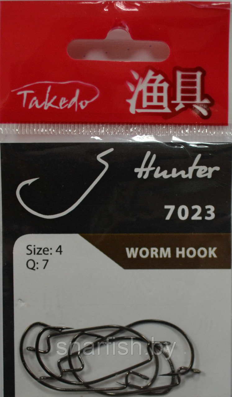 Офсетные крючки Takedo в ассортименте - фото 3 - id-p62602022