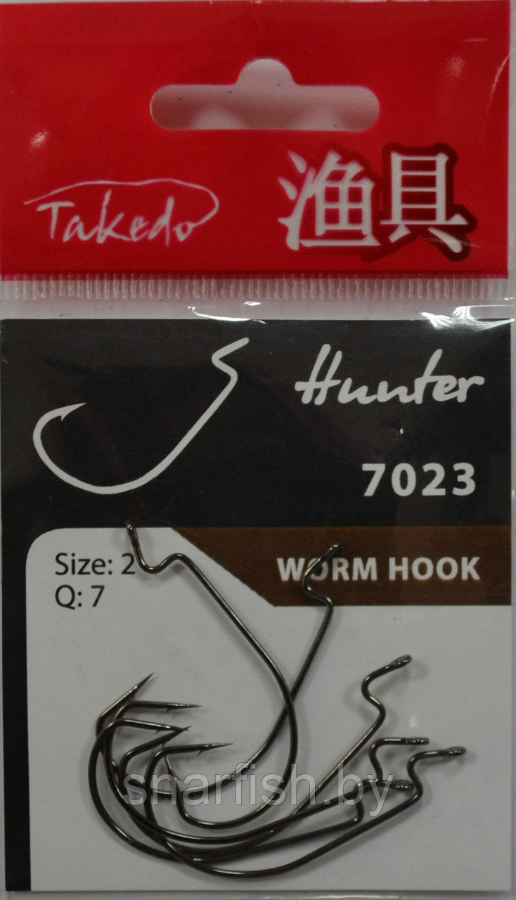 Офсетные крючки Takedo в ассортименте - фото 4 - id-p62602022