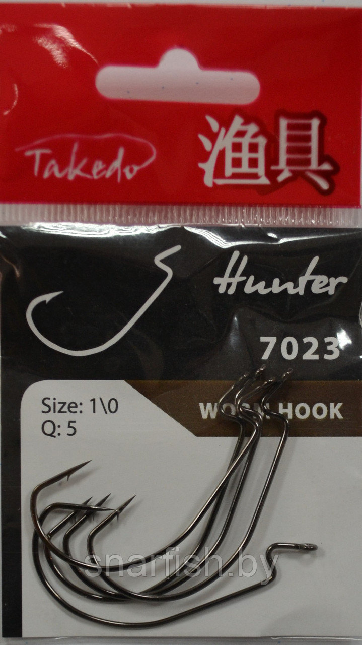 Офсетные крючки Takedo в ассортименте - фото 5 - id-p62602022