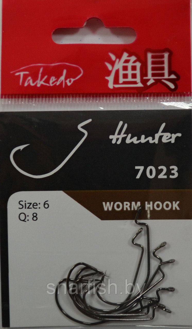 Офсетные крючки Takedo в ассортименте - фото 8 - id-p62602022