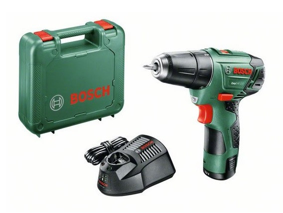 Аккумуляторный шуруповёрт BOSCH EasyDrill 12-2 в чем. - фото 1 - id-p62619795