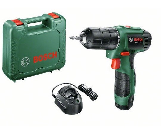 Аккумуляторный шуруповёрт BOSCH EasyDrill 1200 в чем.