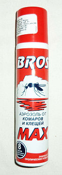 Аэрозоль от комаров и клещей Bros