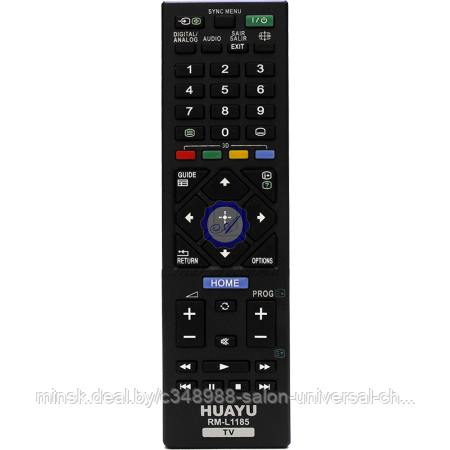 Пульт ДУ Sony RM-L1185 корпус SONY RM-ED054 универсальный, фото 2